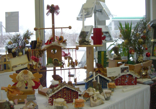 AHF Adventmarkt Dekomaterial